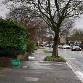 14.01.23 Queue from Beckenham vehicle turning 14.01.23 Queue from Beckenham vehicle turning